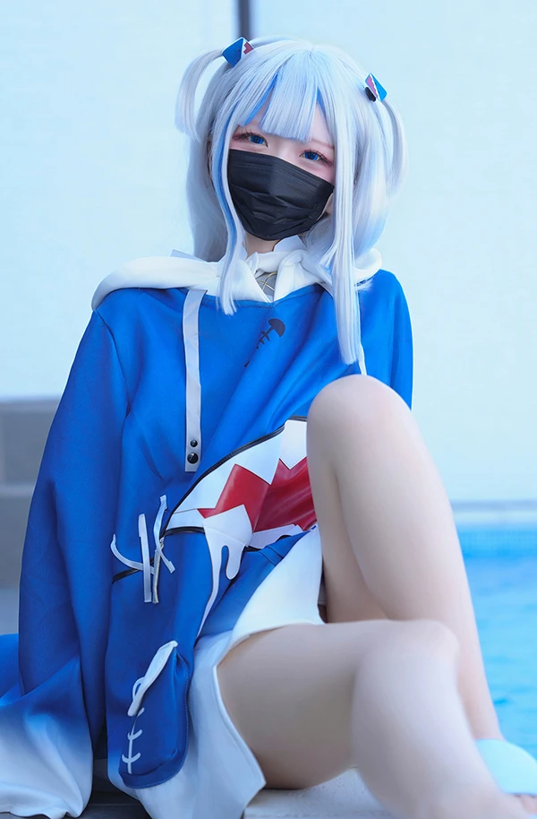 甜美萌妹Hamusuk_k 学院风湿身比基尼尺度合集